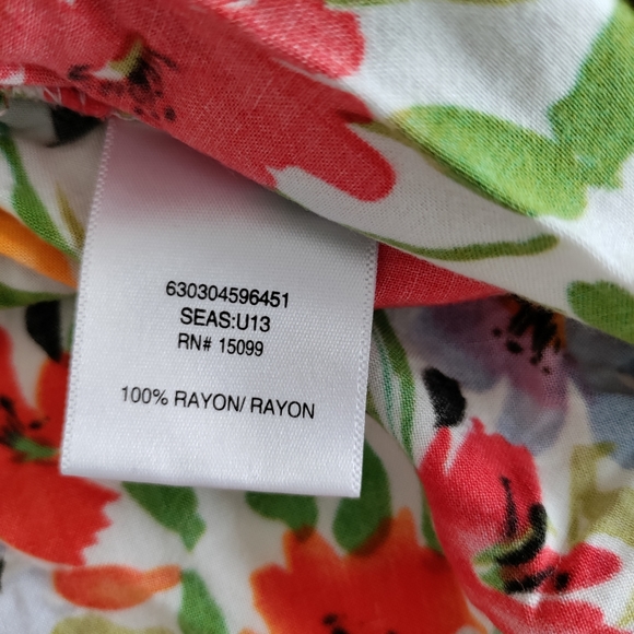 BONGO Floral Retro Mini Skirt - Picture 6 of 8